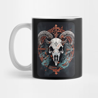 The Runic Goat of Darkness Mug